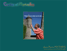 Tablet Screenshot of contes-et-merveilles.com